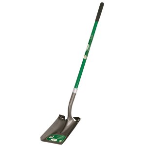 (image for) Landscapers Select 34598 Square Point Shovel, Fiberglass Handle, Ergonomic Handle, 47 in L Handle