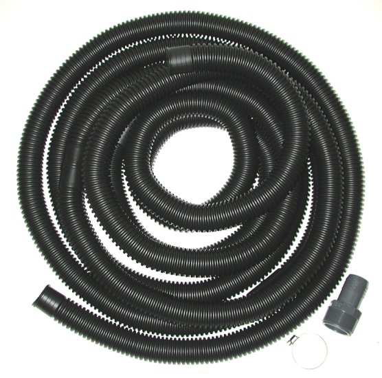 (image for) Superior Pump 99625/SPDK15OMHD Hose Kit, 1-1/2 in ID, 24 ft L, Male x FIP, Polyethylene Hose