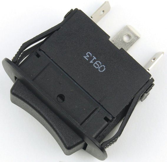 (image for) Jandorf 61101 Rocker Switch, 10/16/20/21 A, 125/250 VAC, 14 VDC, SPDT, Tab Terminal