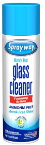 (image for) Sprayway SW050RETAIL Glass Cleaner, 19 oz Can, Liquid, Floral, White
