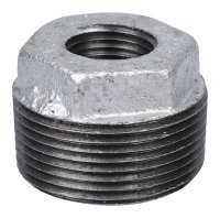 (image for) ProSource 35-1-1/4X1/2G Pipe Bushing, 1-1/4 x 1/2 in, MIP x FIP, SCH 40 Schedule, 300 psi Pressure