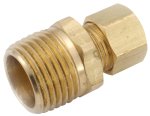 (image for)  Brass Comp Male Connectors