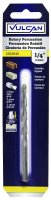 (image for) Vulcan 201681OR Drill Bit, 1/4 in Dia, 4 in OAL, Percussion, Spiral Flute, Straight Shank