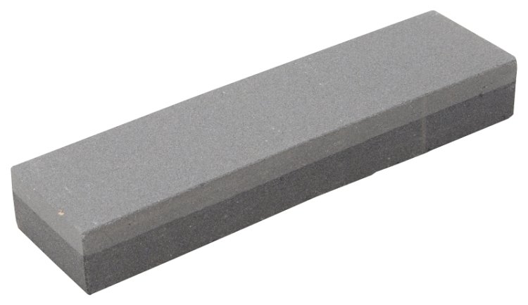 (image for) Vulcan CLP0034S-8 Sharpening Stone, 8 in L, 2 in W, 1 in Thick, 120, 240 Grit, Coarse and Fine, Silicon Carbide Abrasive