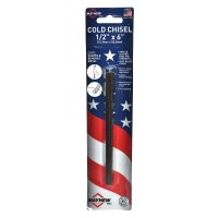 (image for) Mayhew 10402 Cold Chisel, 1/2 in Tip, 10-1/2 in OAL