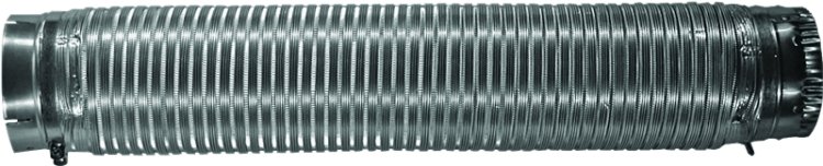 (image for) Builder's Best 110129 Semi-Rigid Dryer Vent Pipe Snap-Lock, 6 ft L, Aluminum