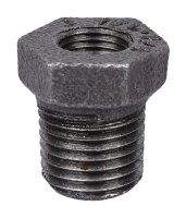 (image for) ProSource 35-1/4X1/8B Pipe Bushing, 1/4 x 1/8 in, MIP x FIP, Malleable Iron, SCH 40 Schedule, 300 psi Pressure