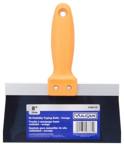 (image for) Vulcan 37001O3L Knife, 3-1/4 in W Blade, 8 in L Blade, Steel Blade, Flexible Tapered Blade, Ergonomic Handle
