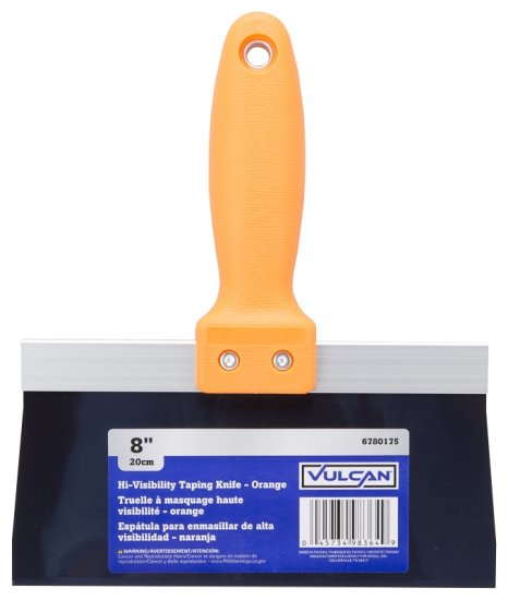 (image for) Vulcan 37001O3L Knife, 3-1/4 in W Blade, 8 in L Blade, Steel Blade, Flexible Tapered Blade, Ergonomic Handle