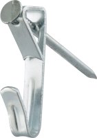 (image for) OOK 50054 Conventional Hook, 50 lb, Steel, Zinc