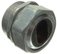 (image for) Halex 90661 Watertight Connector, Threaded, Zinc
