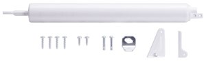 (image for) ProSource 16000-UW-PS Door Closer, 1-1/4 in Dia Rod, 16-1/2 in L, Aluminum Tube, 90 deg Opening, 65 lb