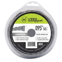 (image for) Weed Warrior 17411 Trimmer Line, 0.095 in Dia, 50 ft L, Nylon