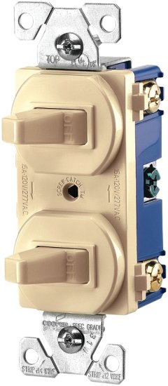 (image for) SWTCH 2TOG 1P IVY 15A 120/277V