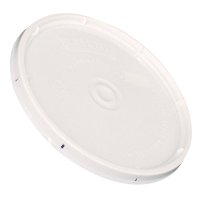 (image for) ENCORE Plastics 20000 Paint Pail Lid, HDPE, White