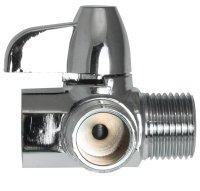 (image for) Plumb Pak PP825-83 Valve Shower Diverter, Polished Chrome, For: Wall-Mount and Handheld Showers