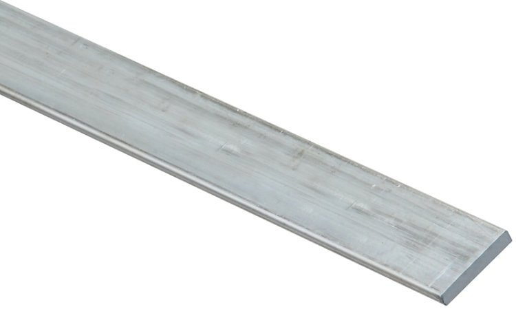 (image for) National Hardware 4200BC Series N247-049 Flat Bar, 3/4 in W, 72 in L, 1/16 in Thick, Aluminum, Mill