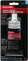 (image for) 3M 907 Glazing and Spot Putty, Liquid, Paste, Solvent, Red, 4.5 fl-oz Tube