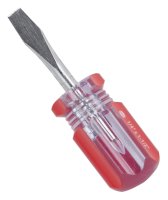 (image for) Vulcan TB-SD03 Screwdriver, 1/4 in Drive, Slotted Drive, 3-1/4 in OAL, 1-1/2 in L Shank, Plastic Handle