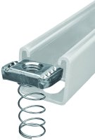 (image for) SuperStrut 100 Series ZA1001/4EG-10 Spring Nut, 1/4 in, Steel, Galvanized