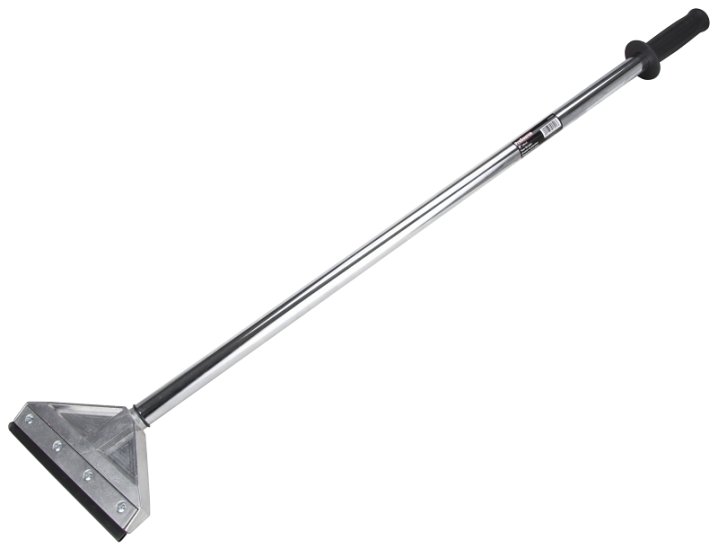 (image for) ProSource 14086 Floor Scraper, 8 in L Blade, 8 in W Blade, HCS Blade, Telescopic Handle, Steel Handle
