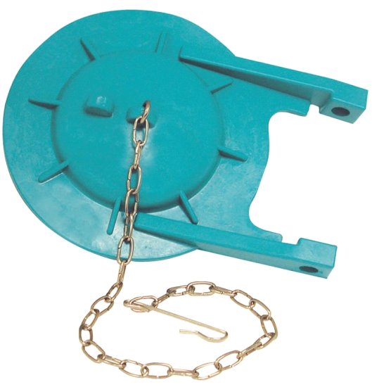 (image for) Danco 88874 Toilet Tank Flapper, Rubber, Blue, For: All Toto Power Toilets