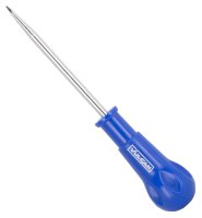 (image for) Vulcan JLO-024 Scratch Awl, 5.8 mm Dia Shank, 4 in L Shank, 7-1/8 in OAL, Ergonomic Handle, Plastic Handle, Steel Shank