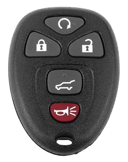 (image for) Hy-Ko 19GM811S Fob Shell, For: Motors Vehicles, 5-Button