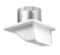 (image for) Lambro 143WTP Soffit Exhaust Vent, 5-1/4 in OAL, 5-3/4 in OAW, Plastic