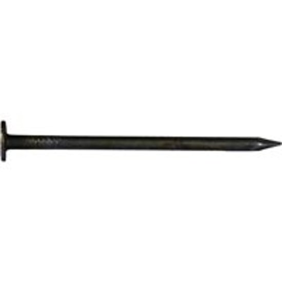 (image for) National Nail 3075082T Drywall Nail, 1-3/8 in L, Phosphate-Coated, Cupped Head, Round Shank, 50 lb