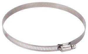 (image for) ProSource HCRSS88 Interlocked Hose Clamp, Stainless Steel, Stainless Steel