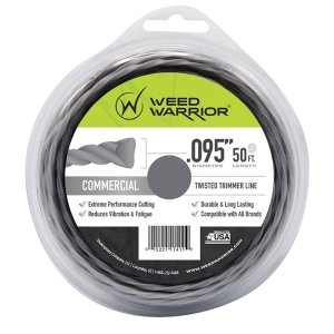 (image for) Weed Warrior 17411 Trimmer Line, 0.095 in Dia, 50 ft L, Nylon