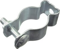 (image for) Halex 67820 Conduit Hanger, 2 in, 1 in L, Steel, Zinc-Plated, 1/PK