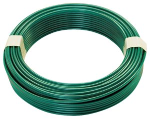 (image for) Hillman 50149 Clothesline, 100 ft L, Steel, Green
