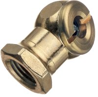 (image for) Tru-Flate 17-351 Air Line Chuck, Ball Foot, Direct, 1/4 in, FNPT