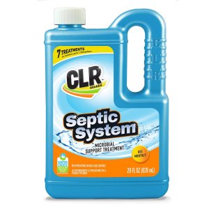 (image for) CLR SEP6 Septic Tank Cleaner, Liquid, Light Blue, Odorless, 28 oz Bottle