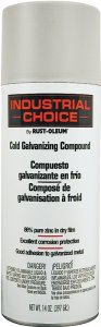 (image for) Rust-Oleum 1685830 Galvanizing Compound Paint, Cold Galvanized, 14 oz