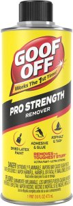 (image for) Goof Off FG653 Adhesive Remover, Liquid, White, 16 oz, Bottle