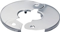 (image for) Plumb Pak PP857-2 Floor and Ceiling Plate, 3-1/2 in OD, For: 3/8 in IPS Pipes, Chrome