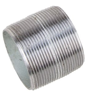 (image for) ProSource 11/4XCG Pipe Nipple, 1-1/4 in, Male NPT Threaded, Steel, SCH 40 Schedule
