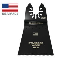 (image for) Imperial Blades IBOA250-1 Oscillating Blade, 2-1/2 in W, One-Size, 12 TPI, HCS, 1/PK