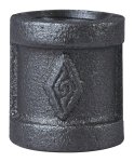(image for) Iron Pipe Fittings-Black 