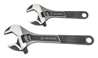 (image for) Crescent ATWJ2610VS Wrench Set, 2-Piece, Alloy Steel, Black Phosphate