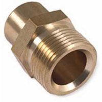 (image for) Mi-T-M AW-0023-0492 Screw Nipple, 1/4 in Connection, FNPT x M22