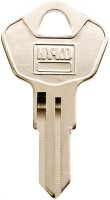 (image for) Hy-Ko 11010SS4 Key Blank, Stainless Steel, For: Sentry Safe Cabinet, House Locks and Padlocks, SS4 Key Number