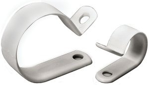 (image for) Gardner Bender PPC-1550 Cable Clamp, 1/2 in Max Bundle Dia, Plastic, White