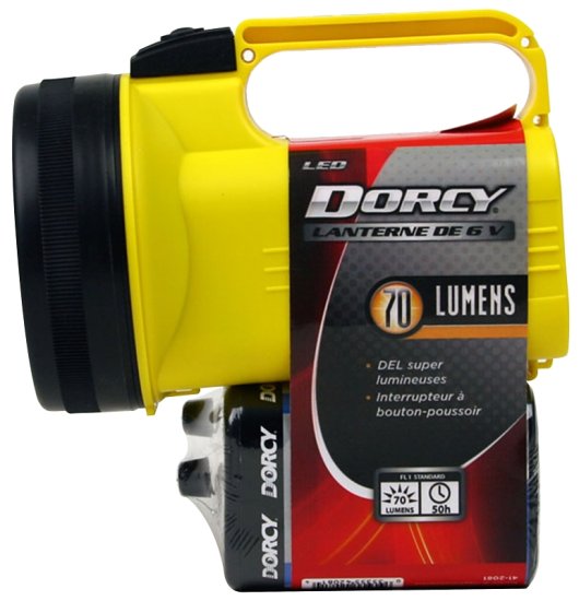 (image for) Dorcy 41-2081 Floating Lantern, LED Lamp, 70 Lumens Lumens, 21 m Beam Distance, 50 hr Run Time