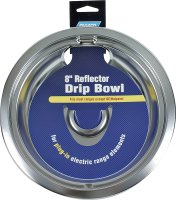 (image for) Camco USA 00393 Drip Bowl, For: Plug-In Electric Range Elements, 8 in Dia