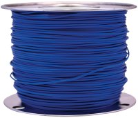 (image for) CCI 55669423 Primary Wire, 14 AWG Wire, 1-Conductor, 60 VDC, Copper Conductor, Blue Sheath, 100 ft L