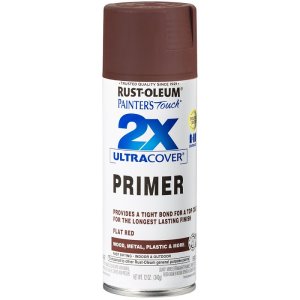 (image for) Rust-Oleum Painter's Touch 2X Ultra Cover 334018 General Purpose Primer, Red, Flat, 12 oz